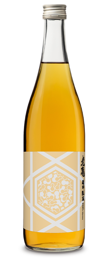 小野酒造 老亀 亀甲瓢箪のラベル