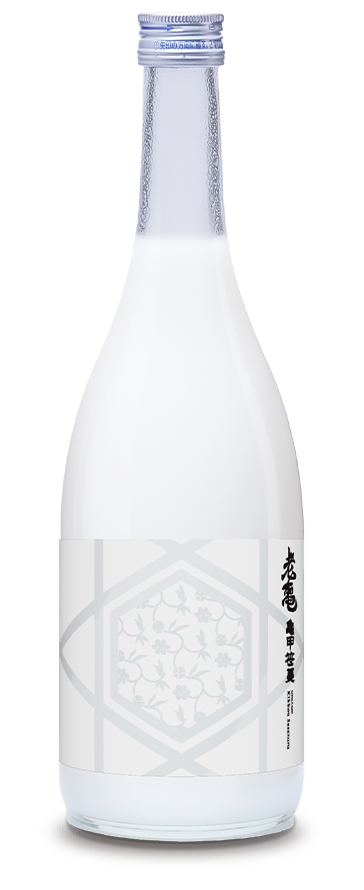 小野酒造 老亀 亀甲笹蔓のラベル